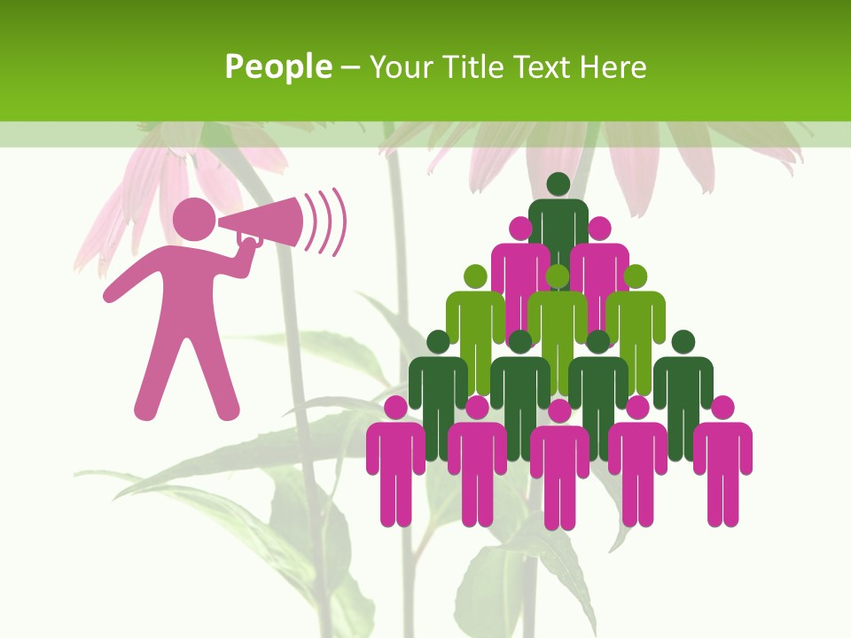 Homeopathic Garden Medicinal PowerPoint Template