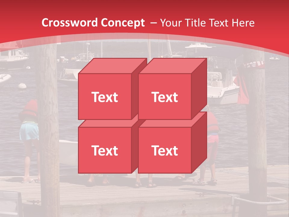 Summer Sharing Cooperating PowerPoint Template
