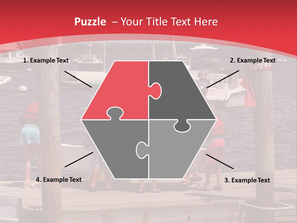Summer Sharing Cooperating PowerPoint Template
