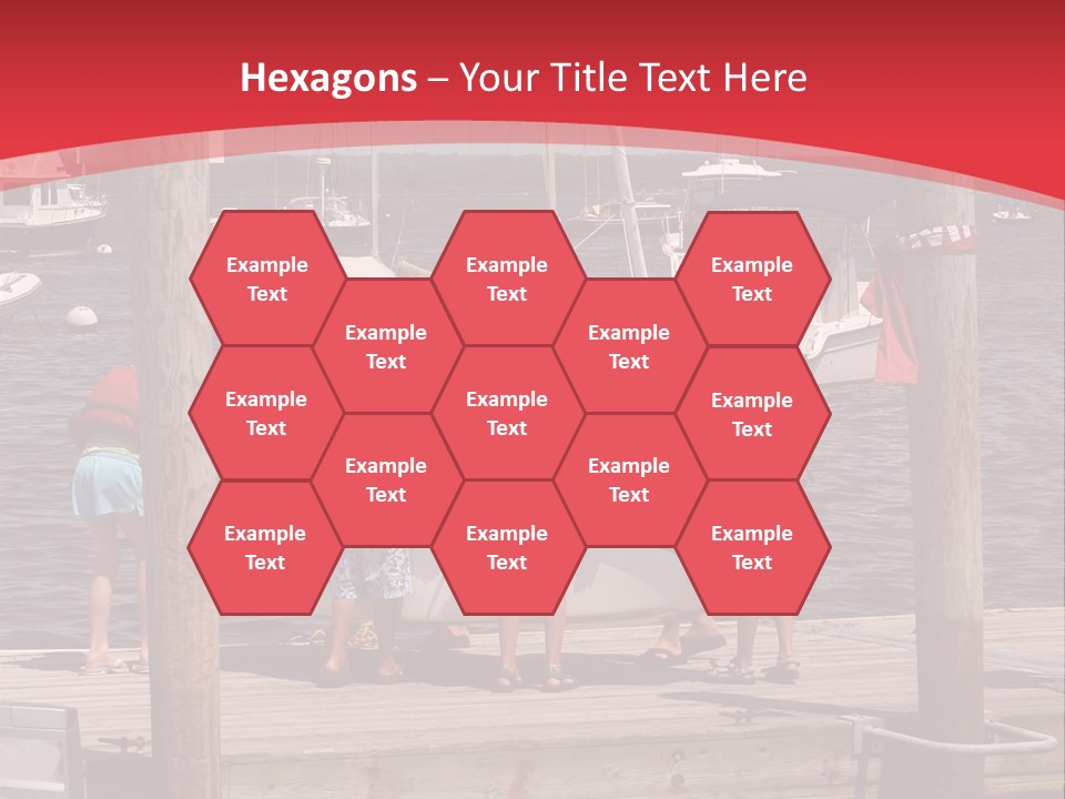 Summer Sharing Cooperating PowerPoint Template