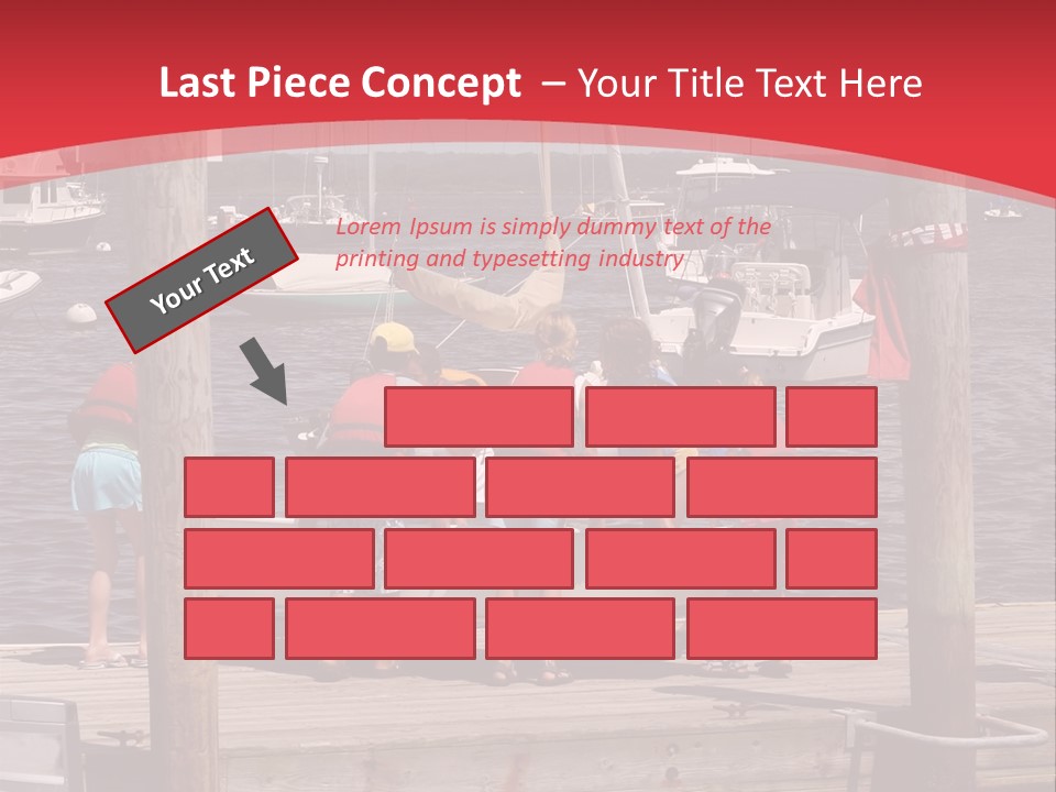 Summer Sharing Cooperating PowerPoint Template