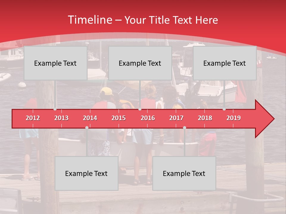 Summer Sharing Cooperating PowerPoint Template
