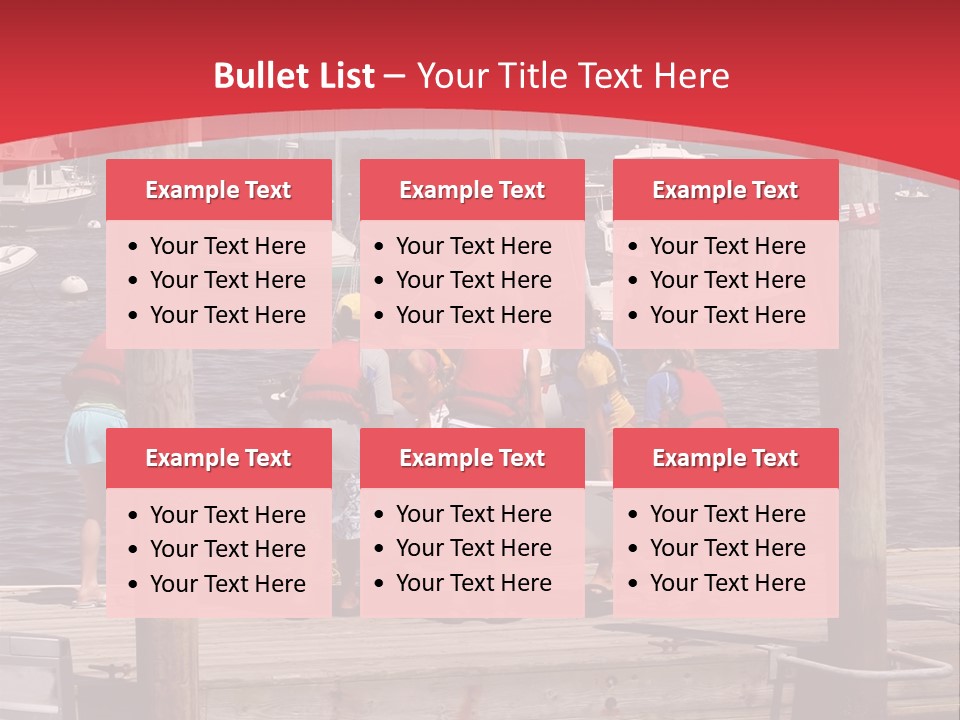 Summer Sharing Cooperating PowerPoint Template