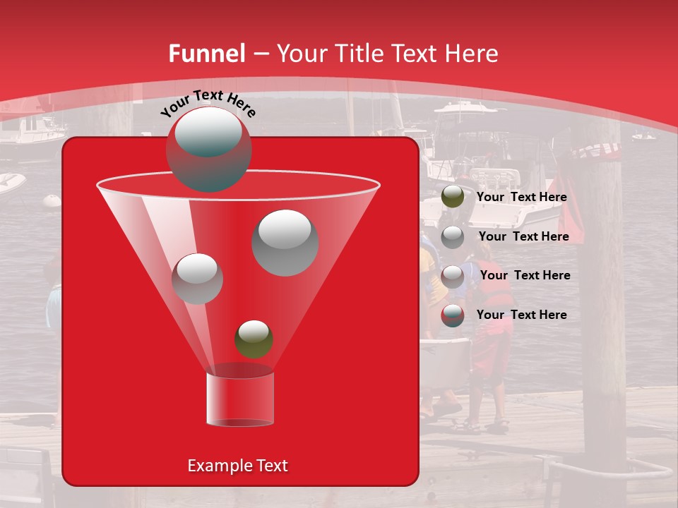 Summer Sharing Cooperating PowerPoint Template