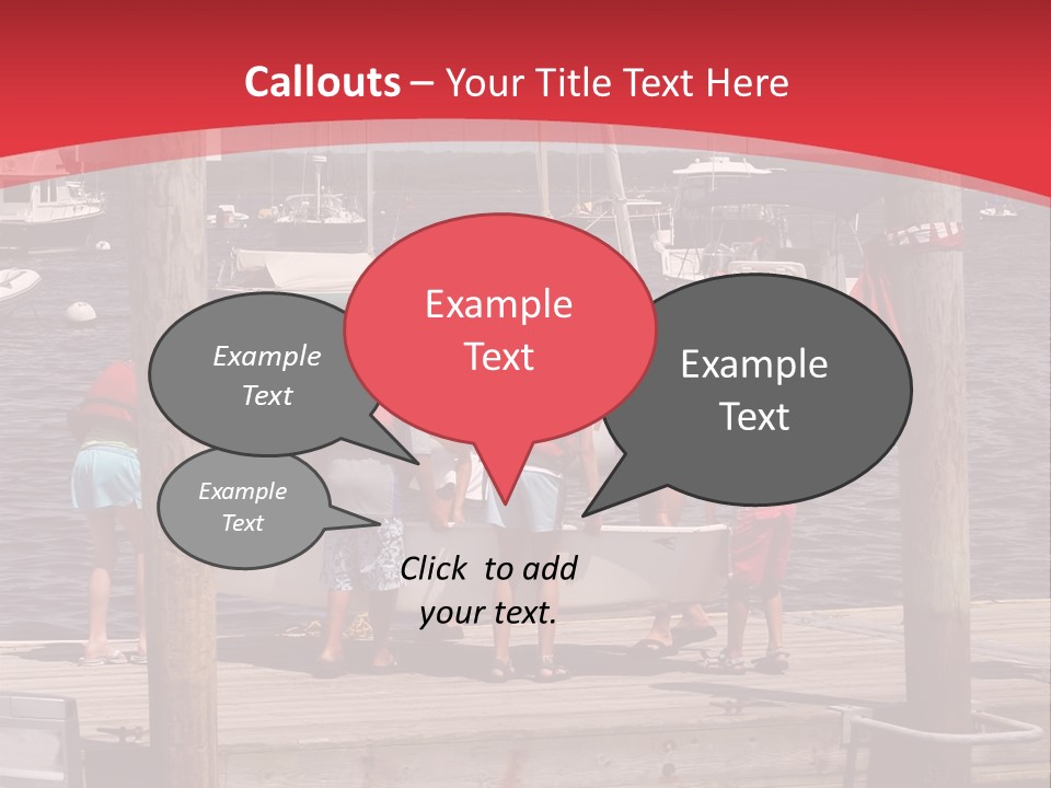 Summer Sharing Cooperating PowerPoint Template