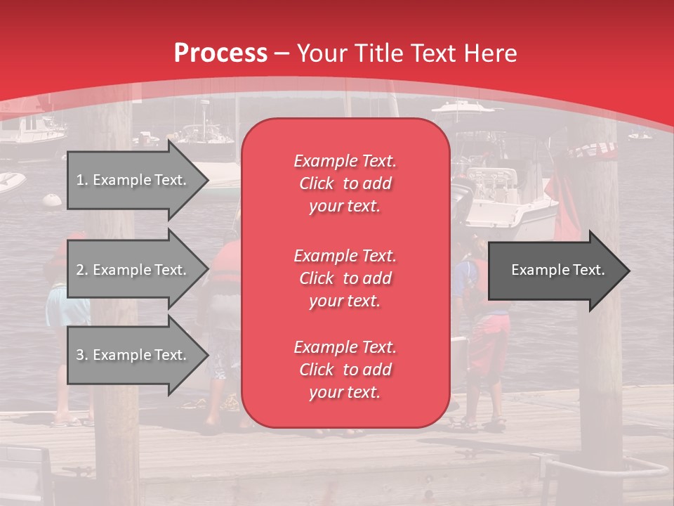 Summer Sharing Cooperating PowerPoint Template