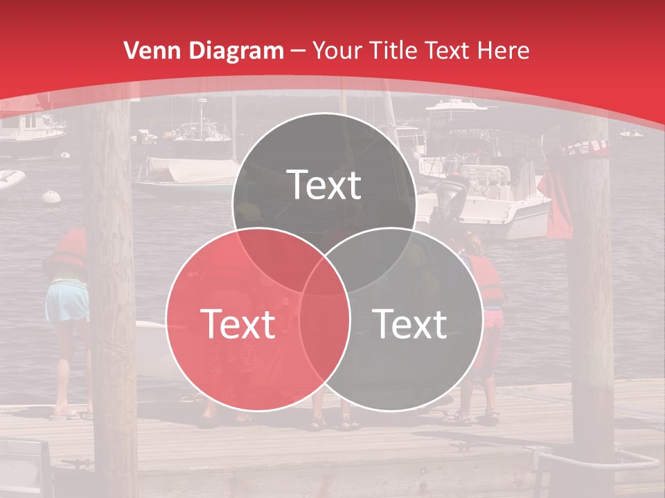 Summer Sharing Cooperating PowerPoint Template