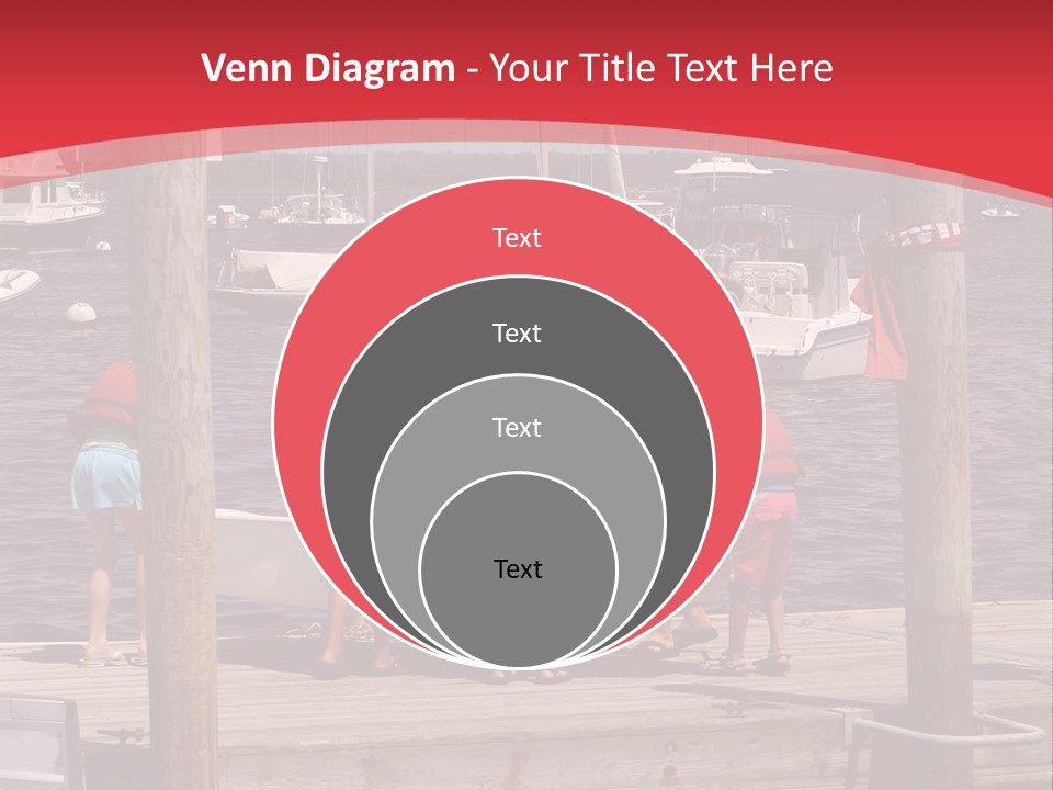Summer Sharing Cooperating PowerPoint Template