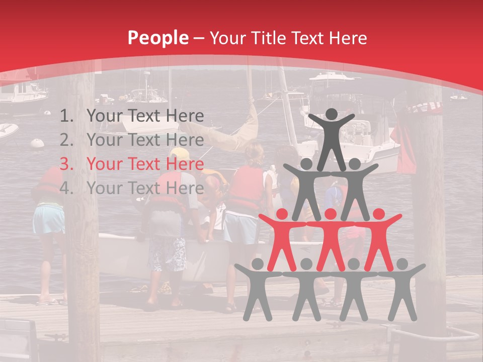 Summer Sharing Cooperating PowerPoint Template