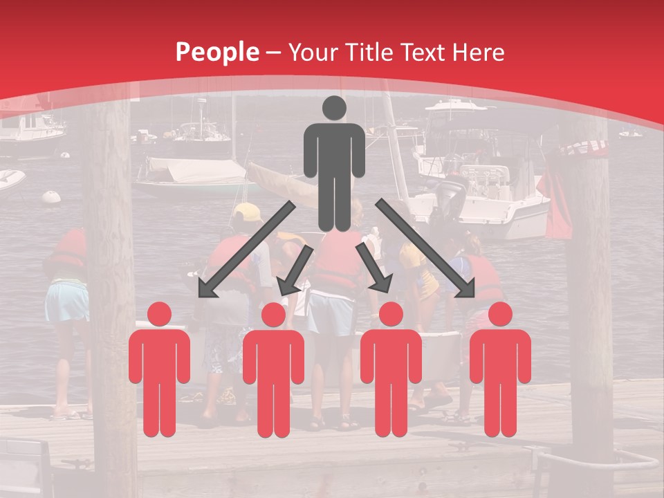 Summer Sharing Cooperating PowerPoint Template