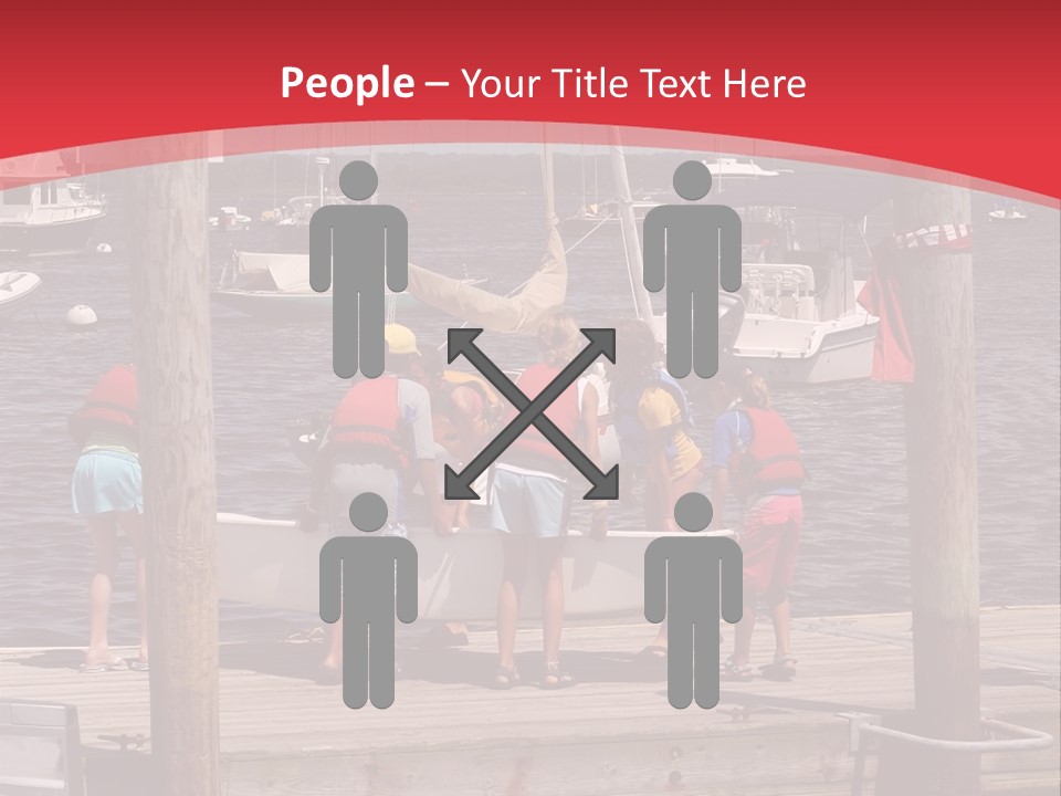 Summer Sharing Cooperating PowerPoint Template