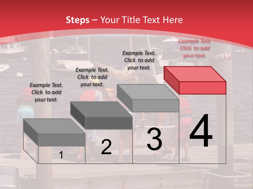 Summer Sharing Cooperating PowerPoint Template