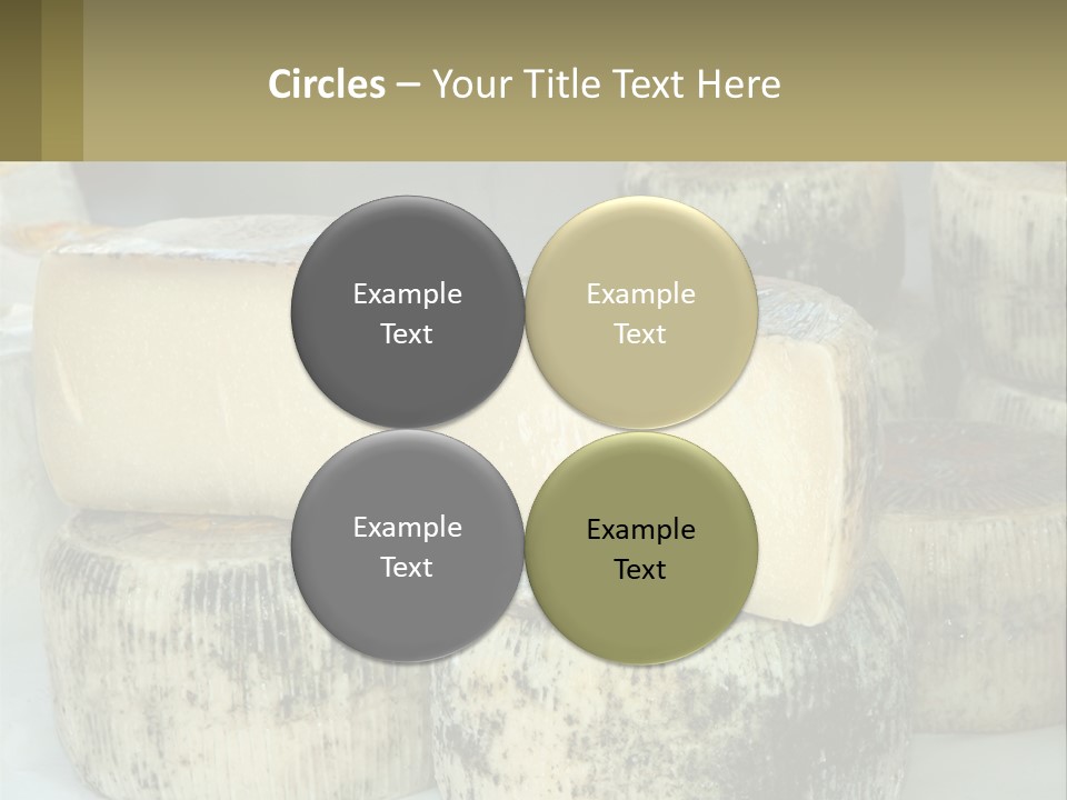 Authentic Cheese Ingredient PowerPoint Template