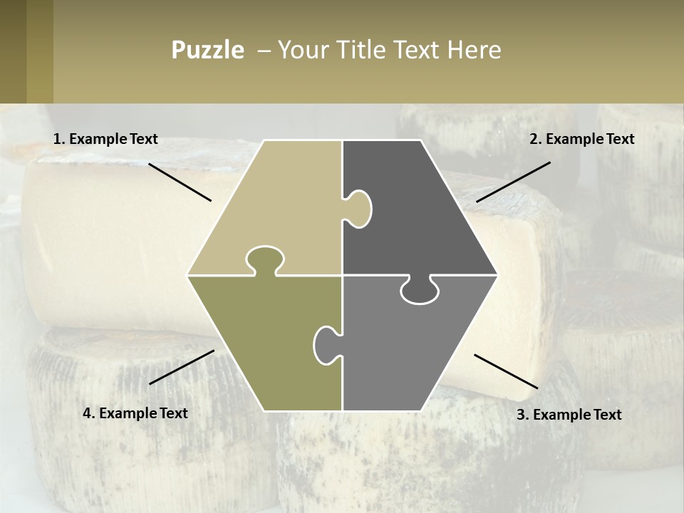 Authentic Cheese Ingredient PowerPoint Template