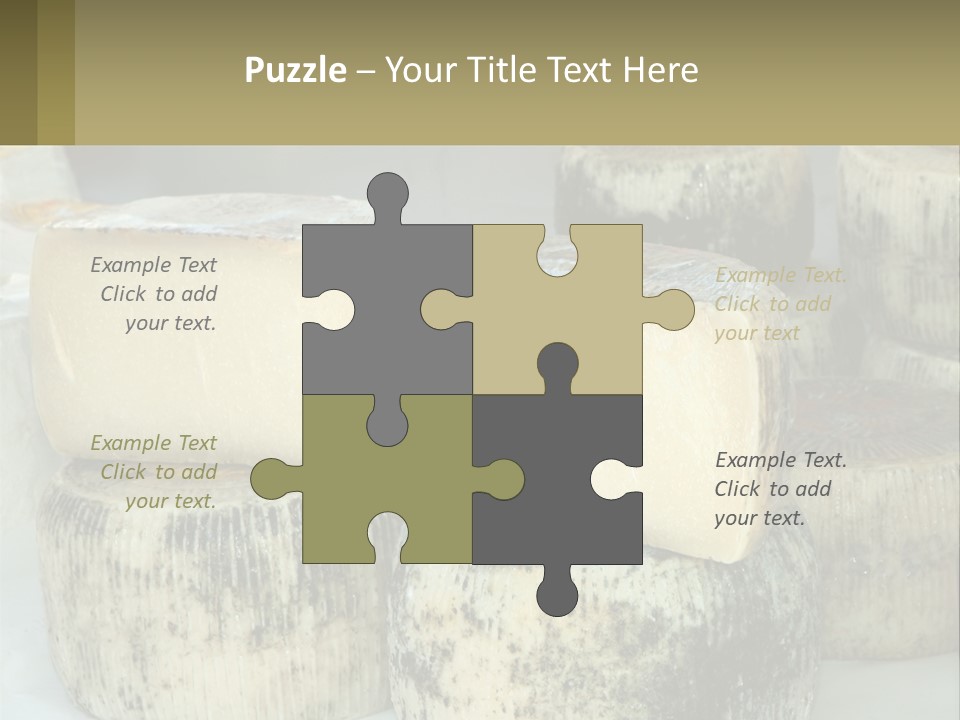 Authentic Cheese Ingredient PowerPoint Template