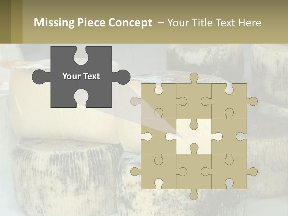 Authentic Cheese Ingredient PowerPoint Template