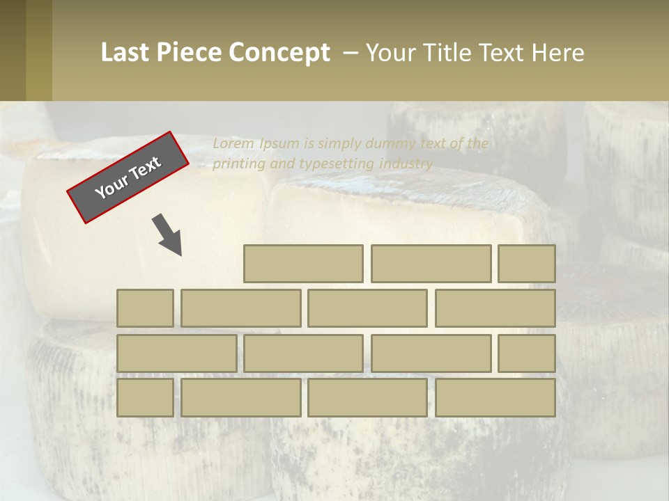 Authentic Cheese Ingredient PowerPoint Template