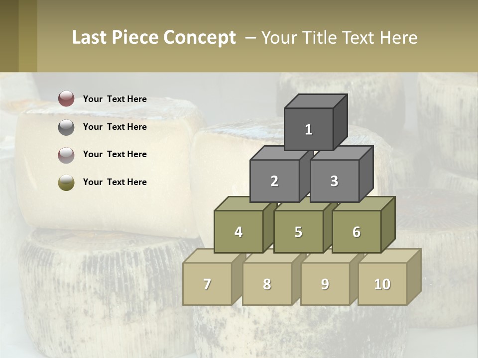 Authentic Cheese Ingredient PowerPoint Template