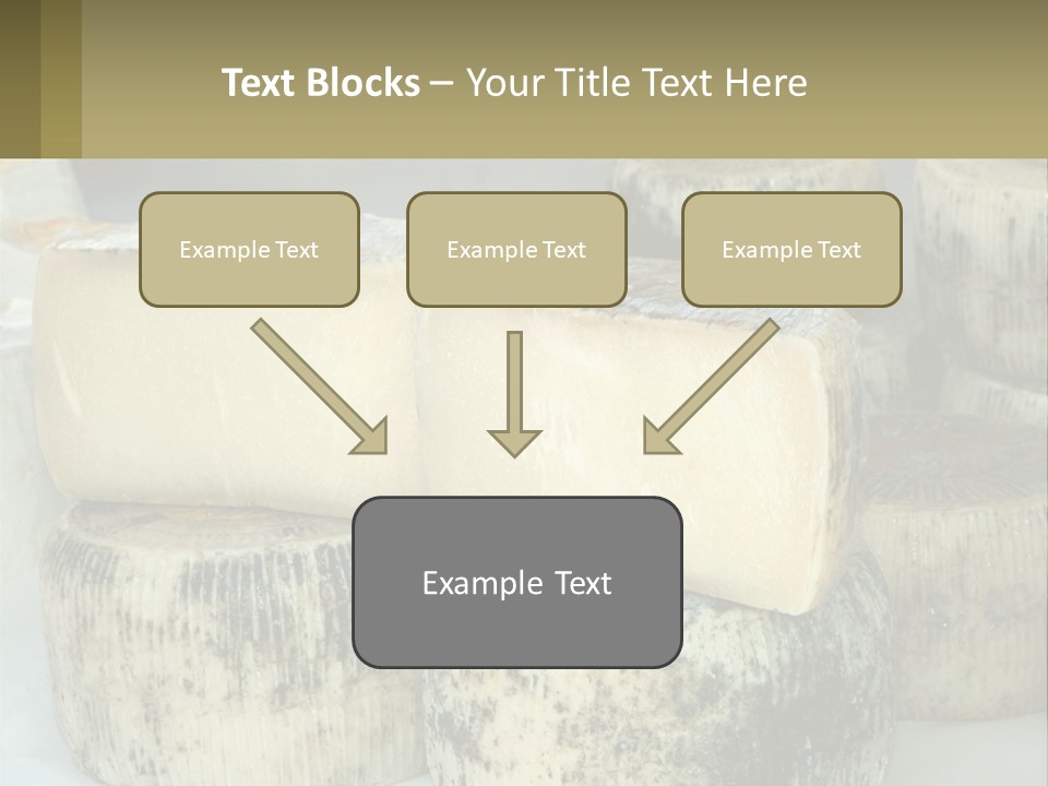 Authentic Cheese Ingredient PowerPoint Template