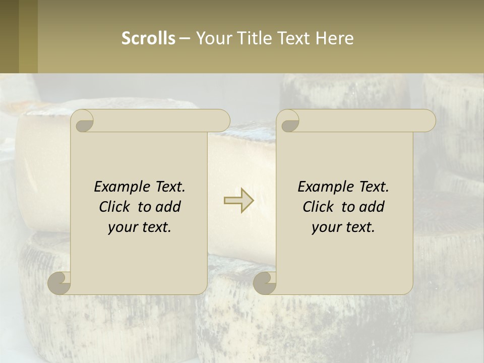 Authentic Cheese Ingredient PowerPoint Template