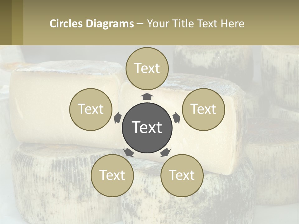 Authentic Cheese Ingredient PowerPoint Template