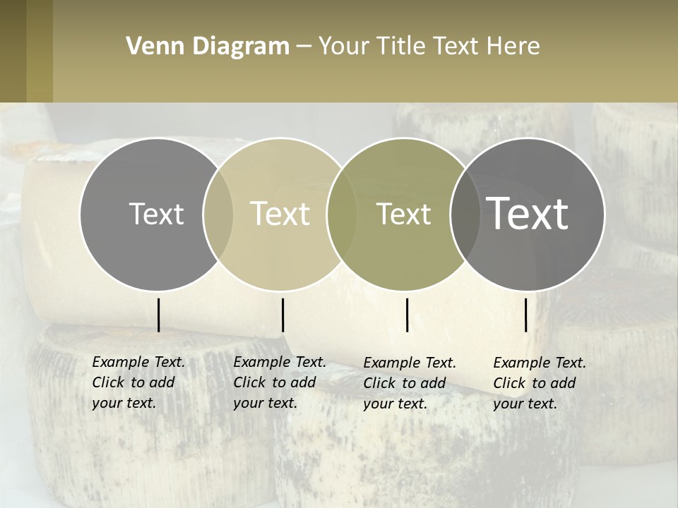 Authentic Cheese Ingredient PowerPoint Template