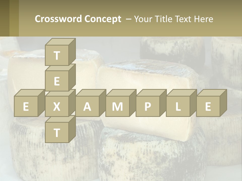 Authentic Cheese Ingredient PowerPoint Template