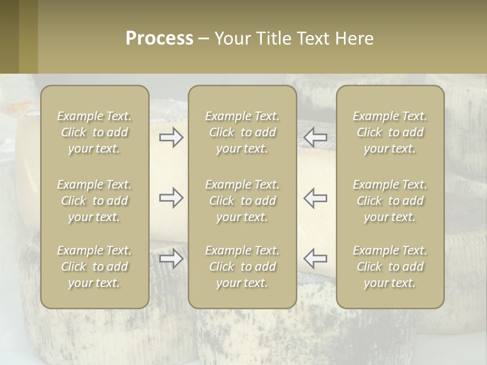 Authentic Cheese Ingredient PowerPoint Template