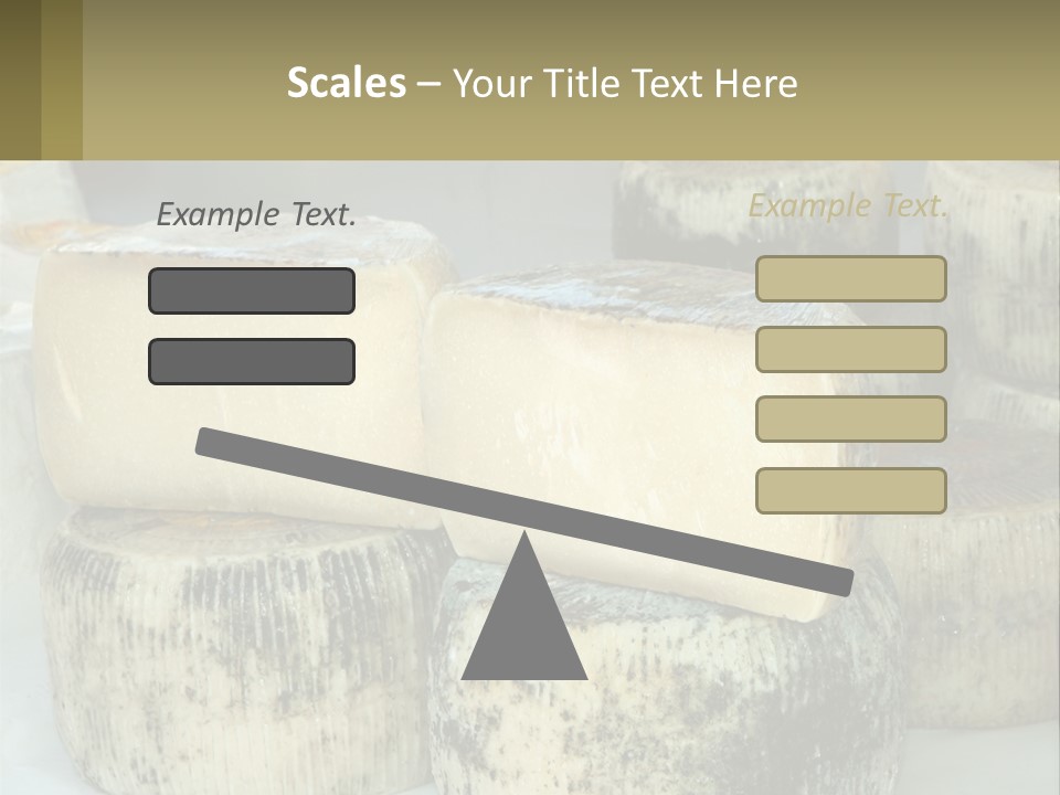 Authentic Cheese Ingredient PowerPoint Template