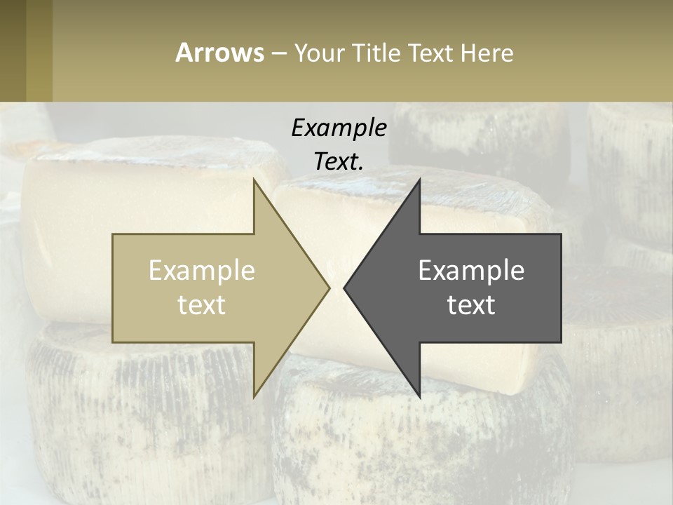 Authentic Cheese Ingredient PowerPoint Template