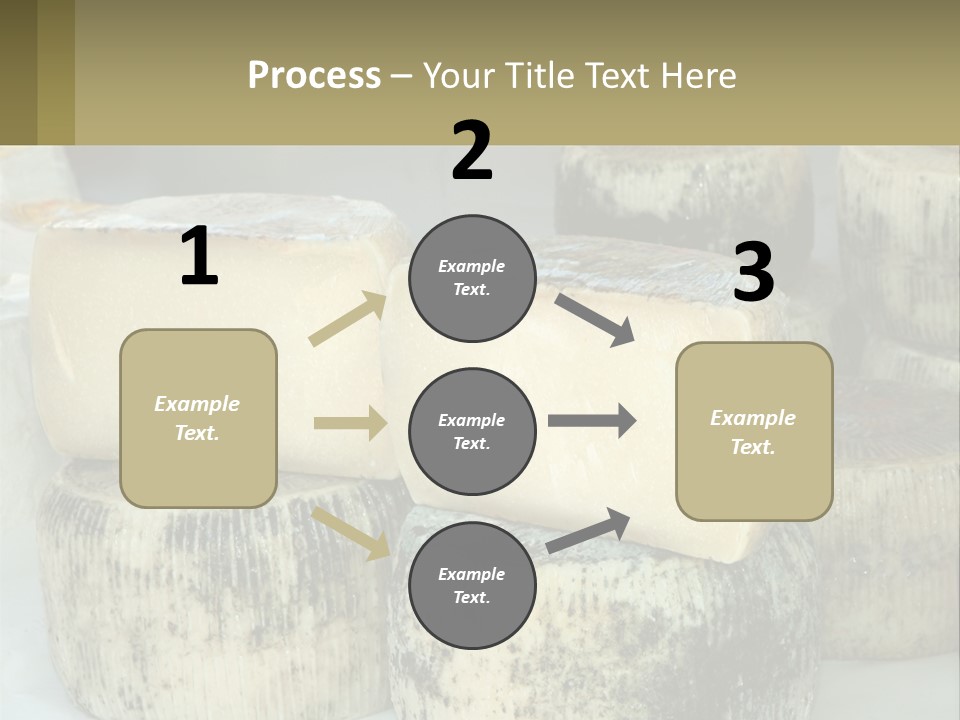 Authentic Cheese Ingredient PowerPoint Template