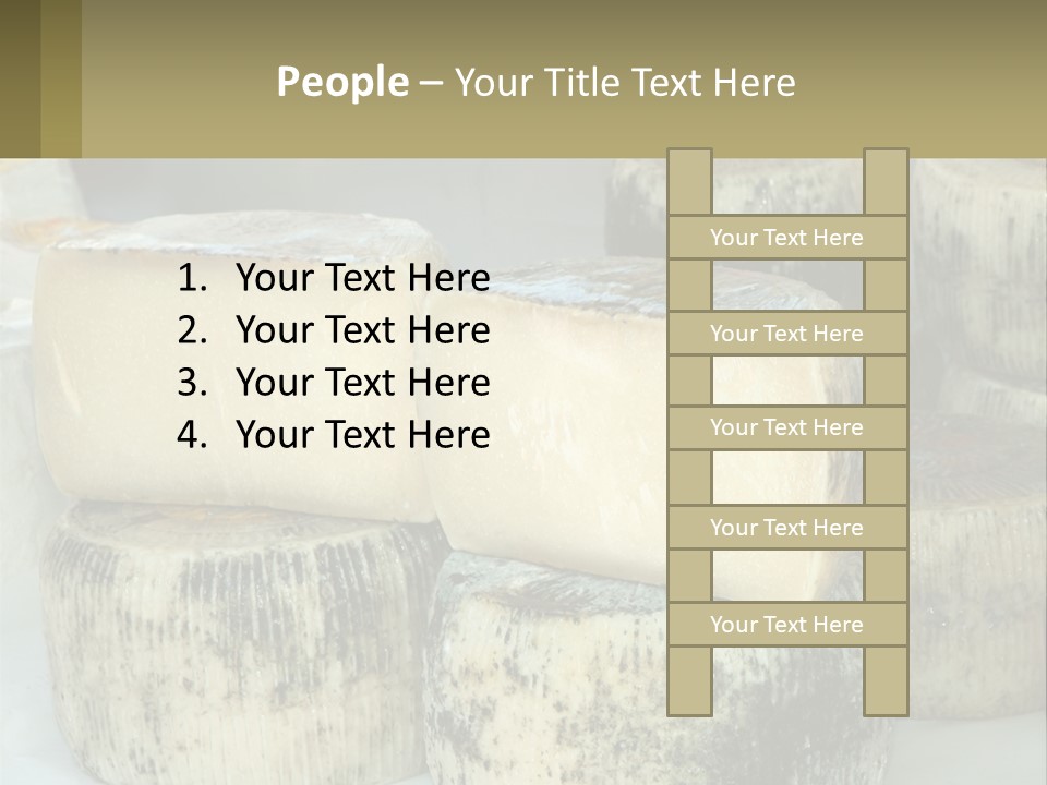 Authentic Cheese Ingredient PowerPoint Template