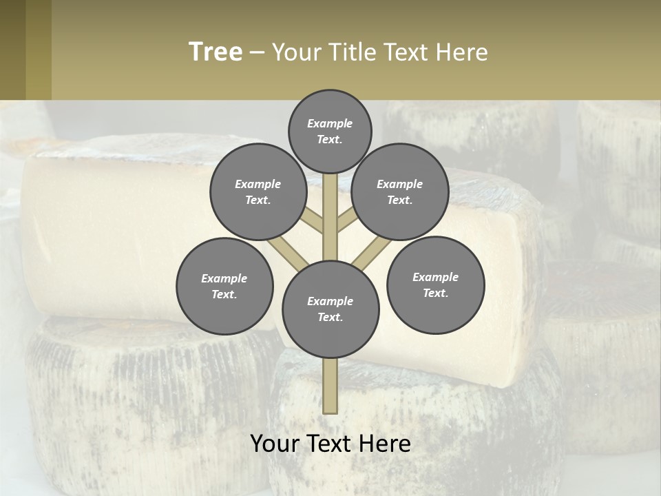 Authentic Cheese Ingredient PowerPoint Template