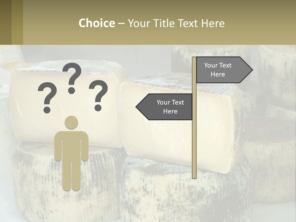 Authentic Cheese Ingredient PowerPoint Template