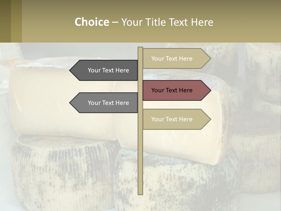 Authentic Cheese Ingredient PowerPoint Template