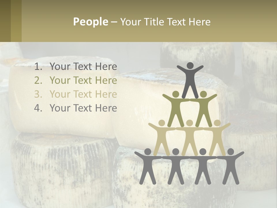 Authentic Cheese Ingredient PowerPoint Template