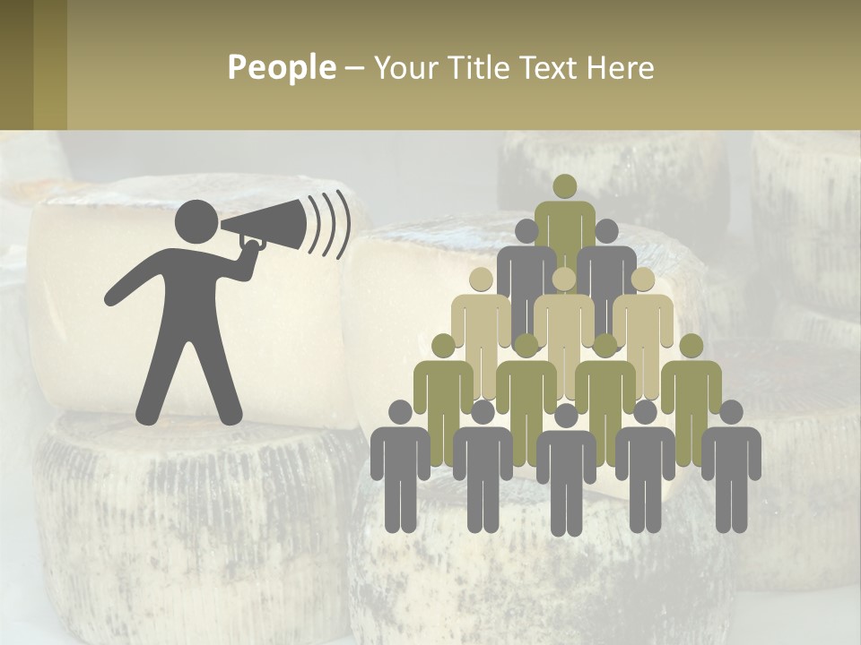 Authentic Cheese Ingredient PowerPoint Template