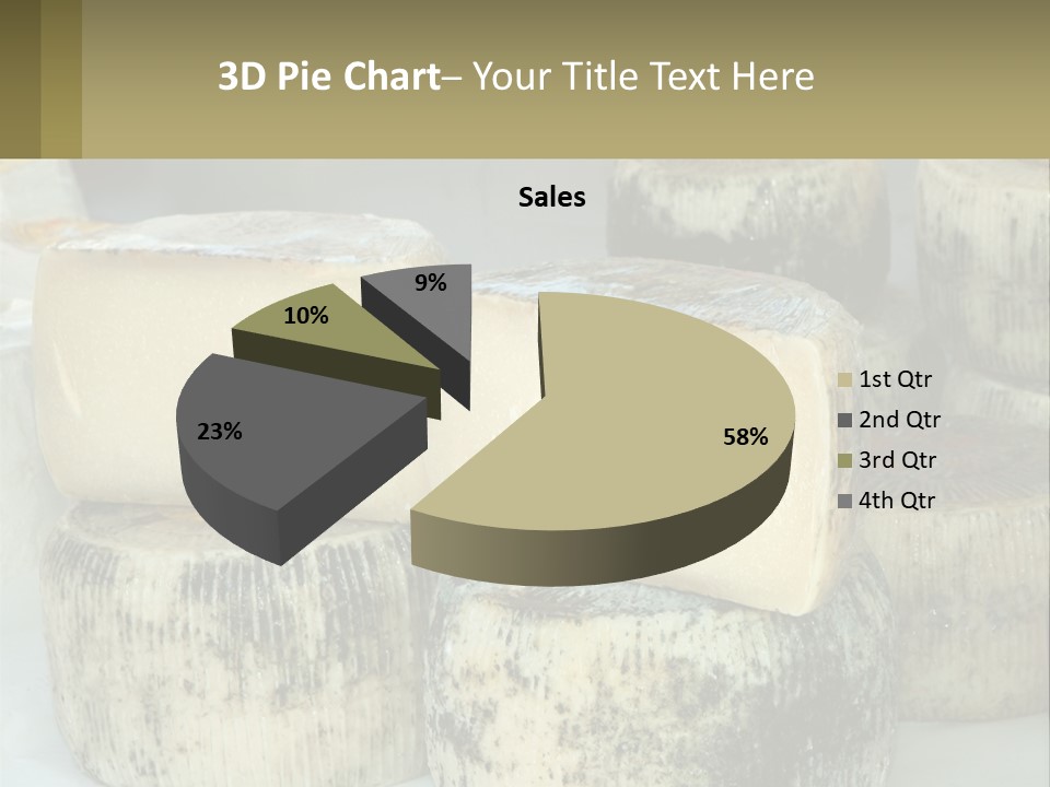 Authentic Cheese Ingredient PowerPoint Template