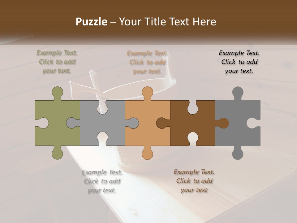 Warm Steam Spa PowerPoint Template