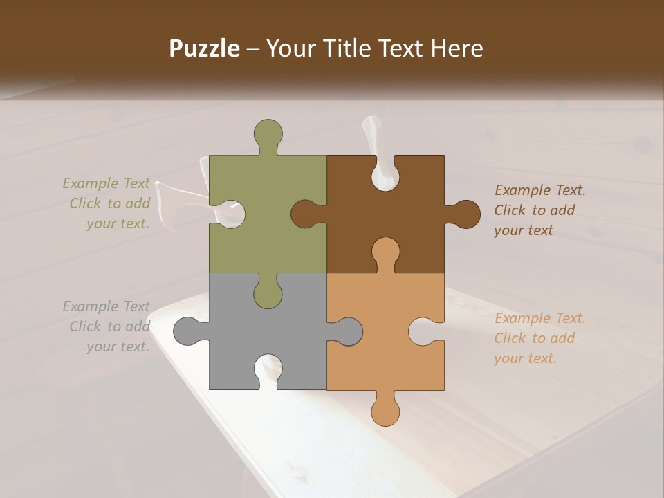 Warm Steam Spa PowerPoint Template