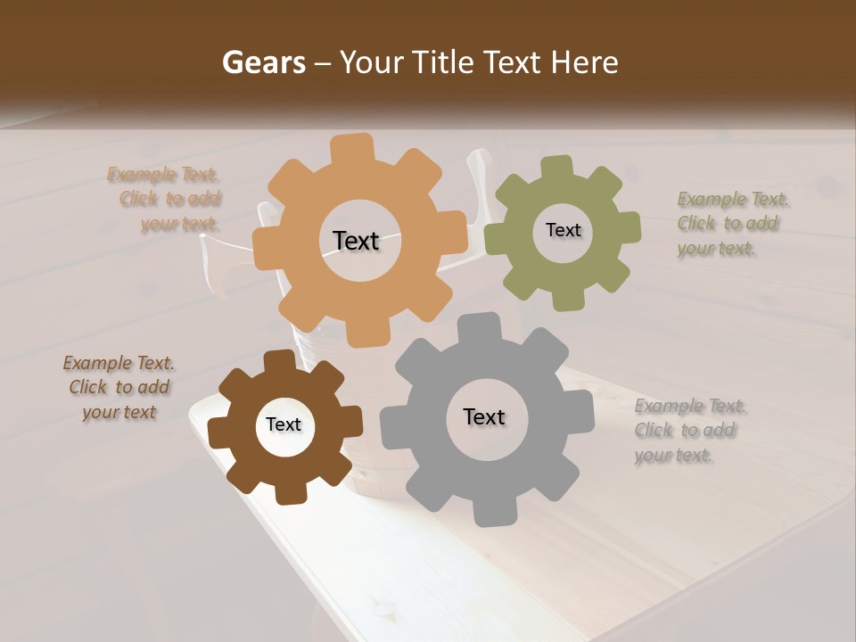 Warm Steam Spa PowerPoint Template