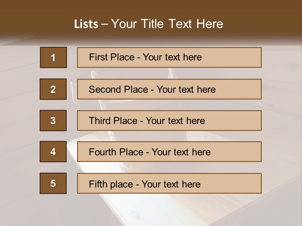 Warm Steam Spa PowerPoint Template