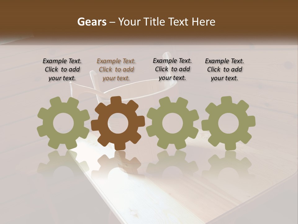 Warm Steam Spa PowerPoint Template