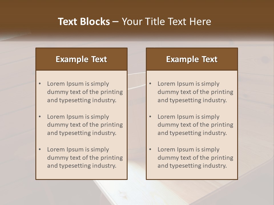 Warm Steam Spa PowerPoint Template