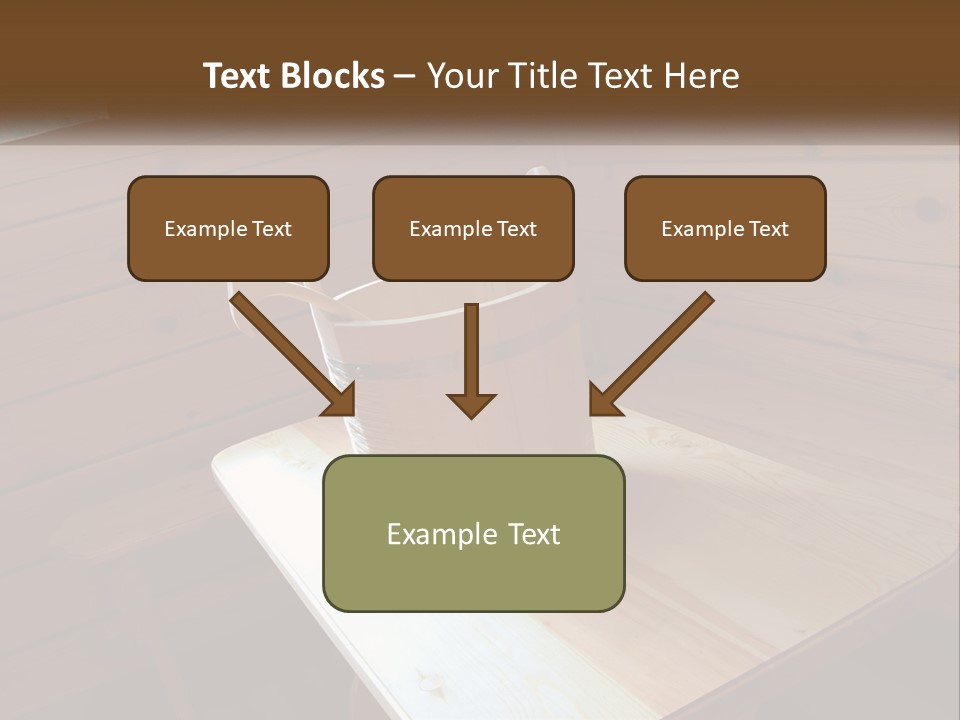 Warm Steam Spa PowerPoint Template