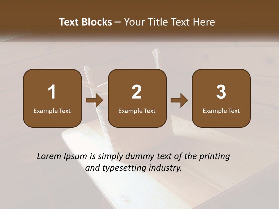 Warm Steam Spa PowerPoint Template
