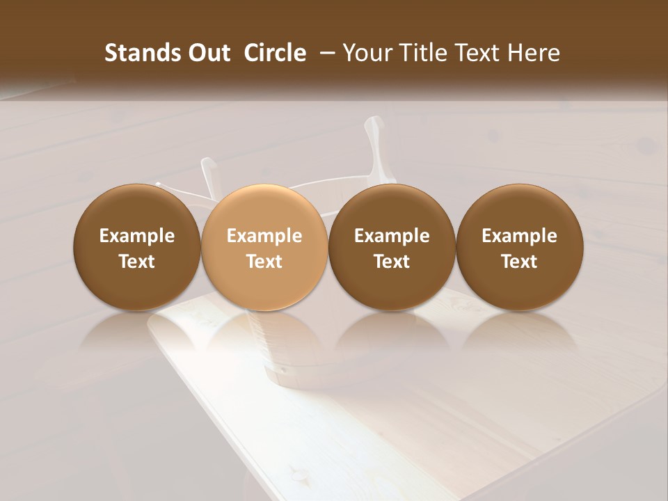 Warm Steam Spa PowerPoint Template