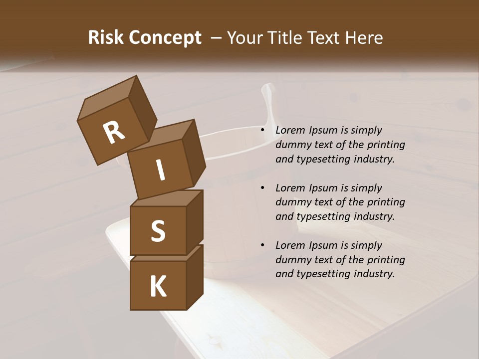 Warm Steam Spa PowerPoint Template