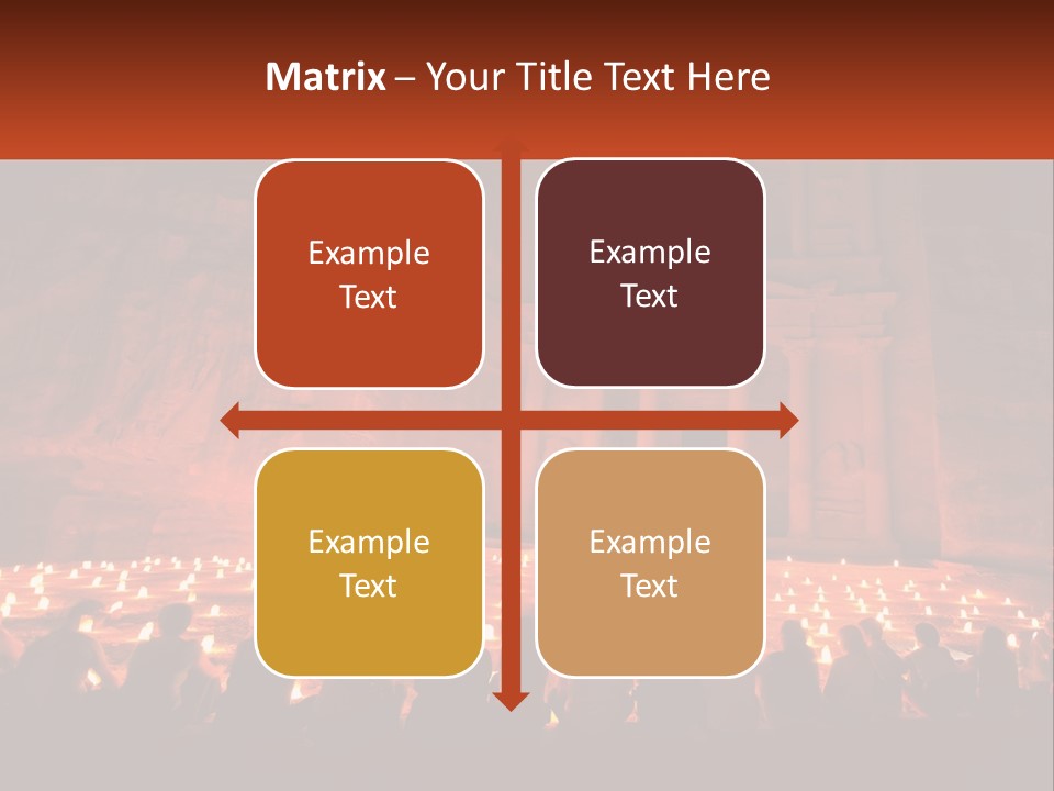 Travel Petra Lit PowerPoint Template