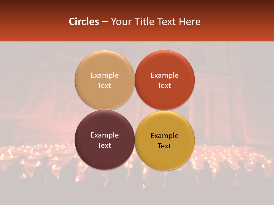 Travel Petra Lit PowerPoint Template